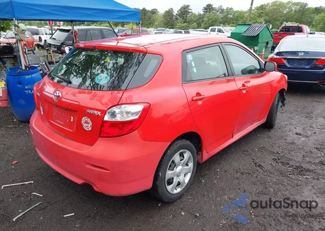 2010 Toyota Matrix из США, поврежденный, VIN 2T1KU4EE7AC359524